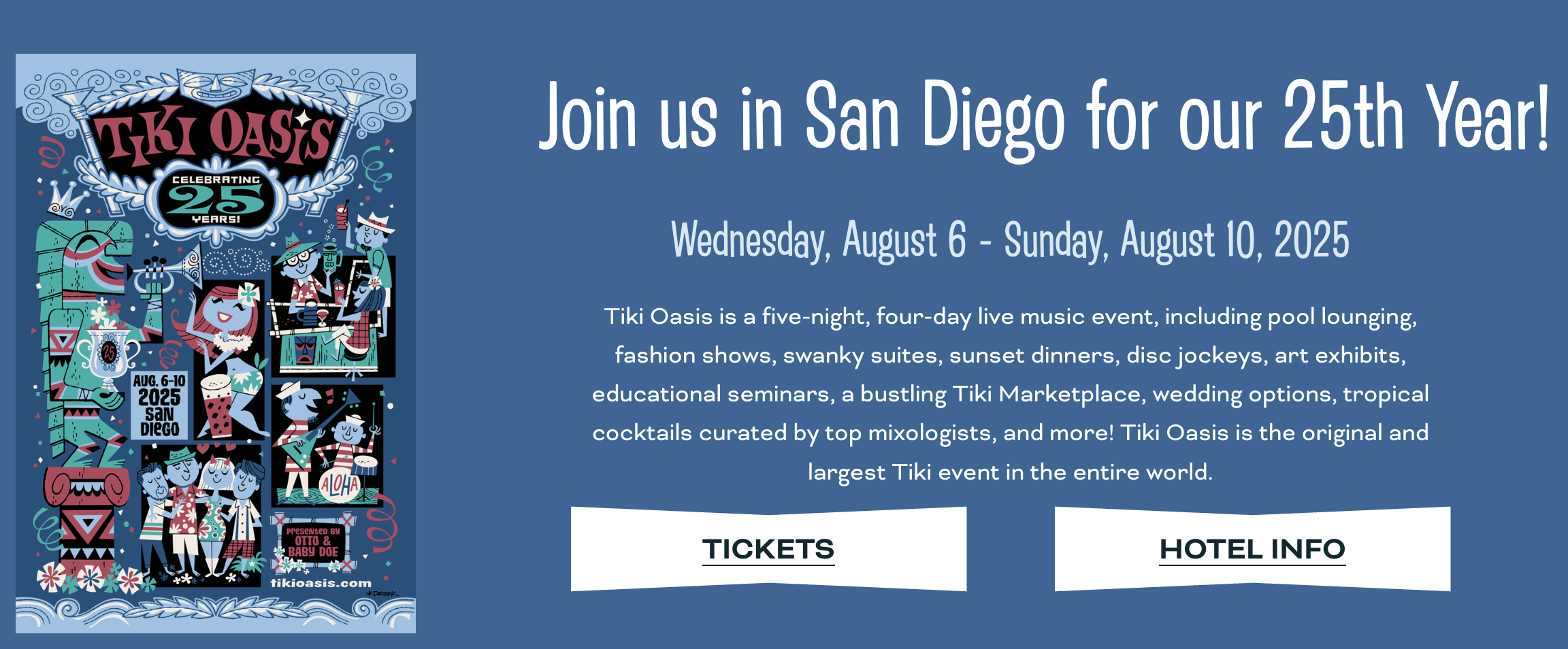 Tiki Oasis 2025: The Ultimate Celebration of Tiki Culture Returns to San Diego